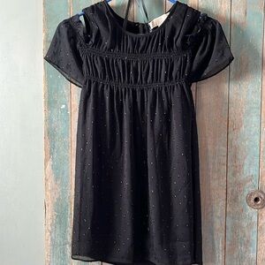 Michael Kors women’s medium sheer black blouse